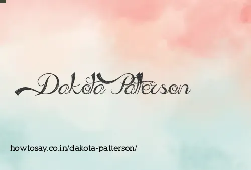 Dakota Patterson