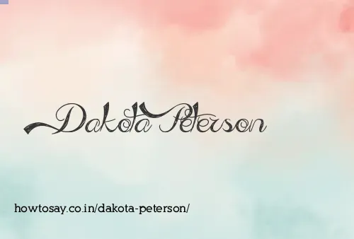 Dakota Peterson