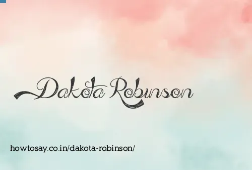 Dakota Robinson