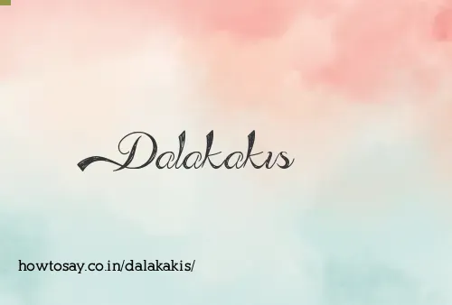 Dalakakis