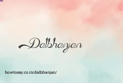 Dalbhanjan