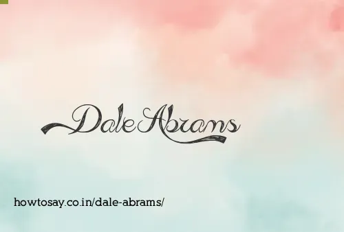 Dale Abrams