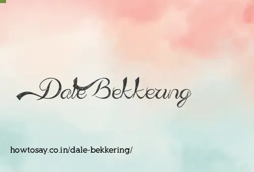 Dale Bekkering