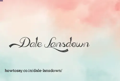 Dale Lansdown