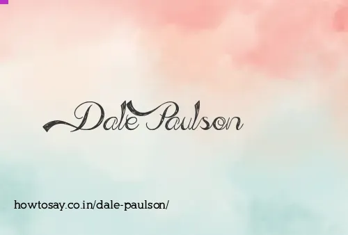 Dale Paulson