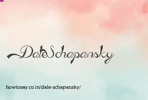 Dale Schapansky