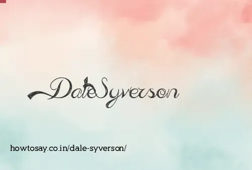 Dale Syverson