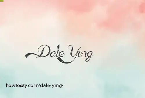 Dale Ying