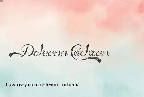 Daleann Cochran