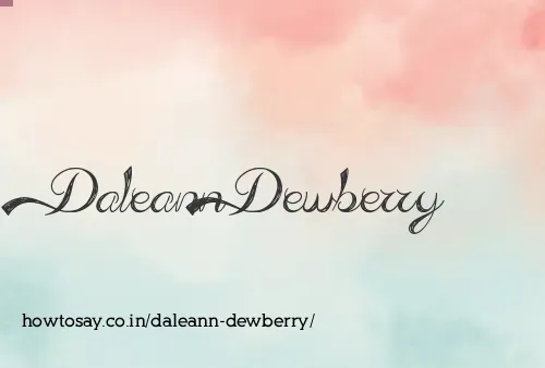Daleann Dewberry