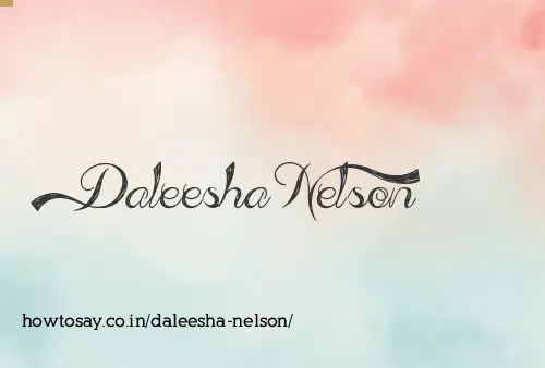 Daleesha Nelson