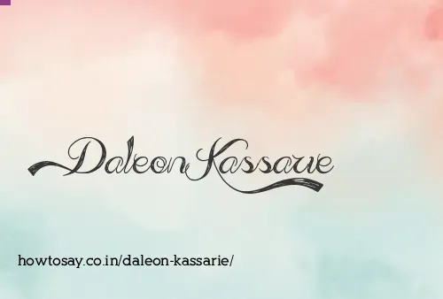 Daleon Kassarie