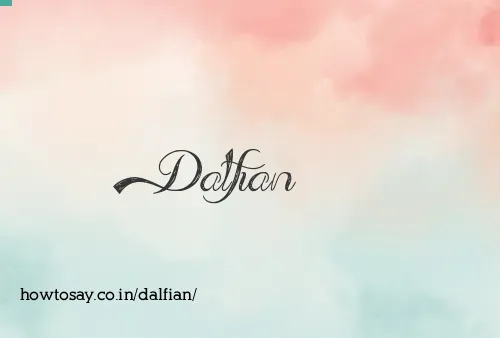 Dalfian