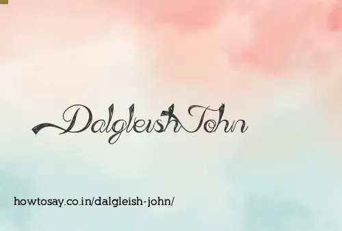 Dalgleish John