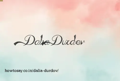 Dalia Durdov