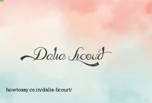 Dalia Licourt