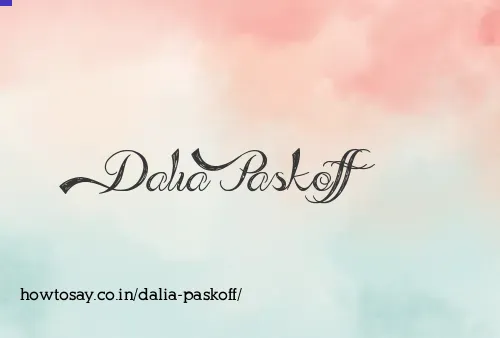 Dalia Paskoff