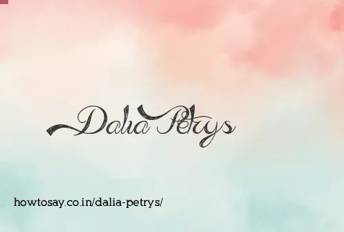 Dalia Petrys