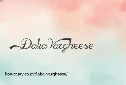 Dalia Vargheese