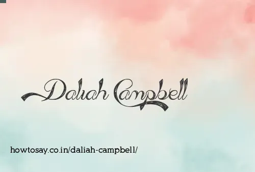 Daliah Campbell