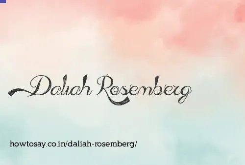 Daliah Rosemberg