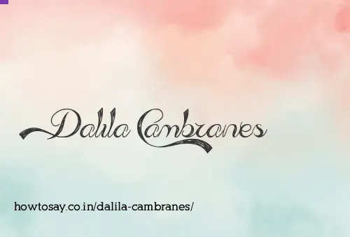 Dalila Cambranes