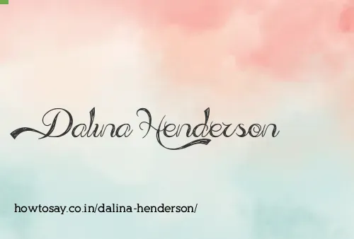 Dalina Henderson