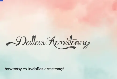 Dallas Armstrong