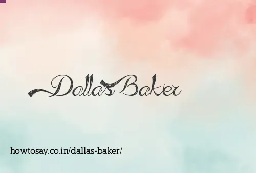 Dallas Baker
