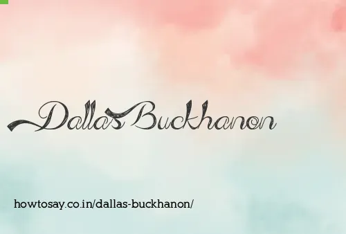 Dallas Buckhanon