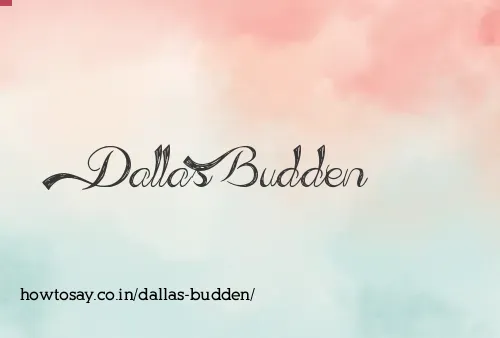 Dallas Budden
