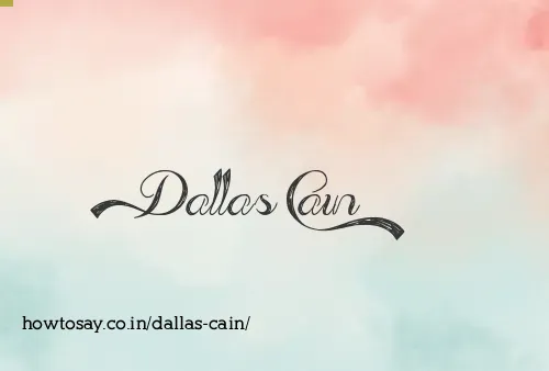 Dallas Cain