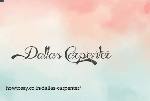 Dallas Carpenter