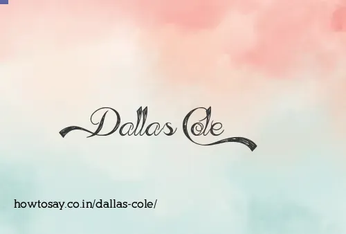 Dallas Cole
