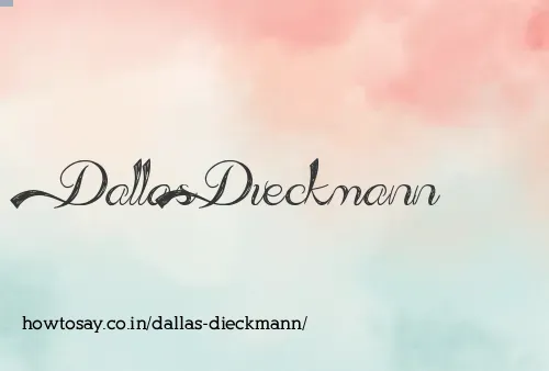 Dallas Dieckmann