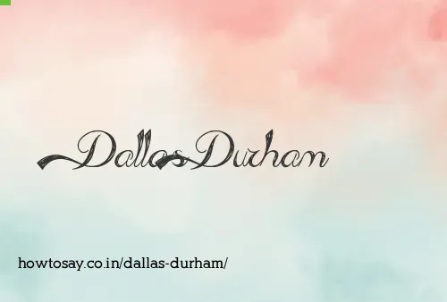 Dallas Durham