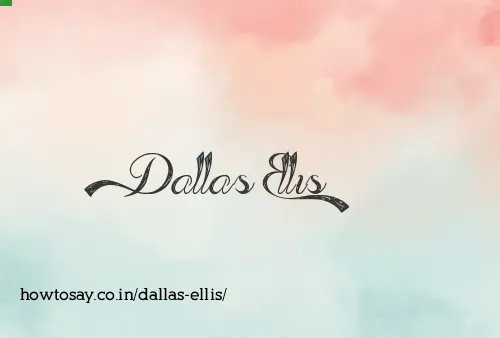 Dallas Ellis