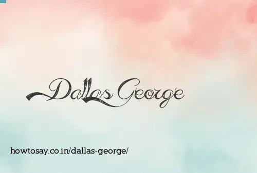 Dallas George