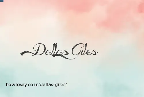 Dallas Giles