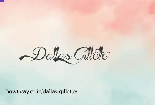 Dallas Gillette