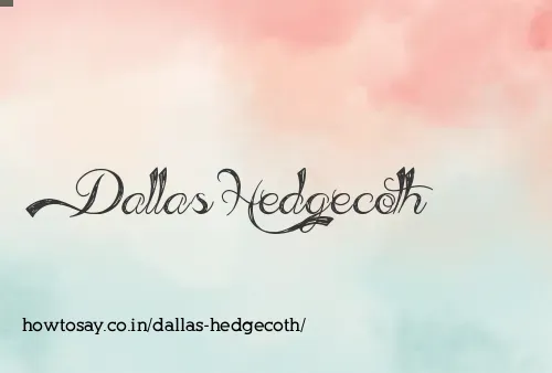 Dallas Hedgecoth
