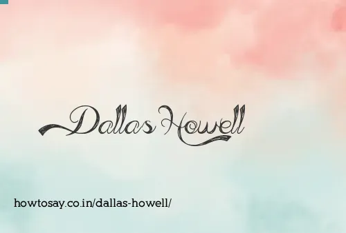 Dallas Howell