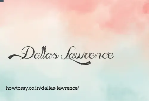 Dallas Lawrence