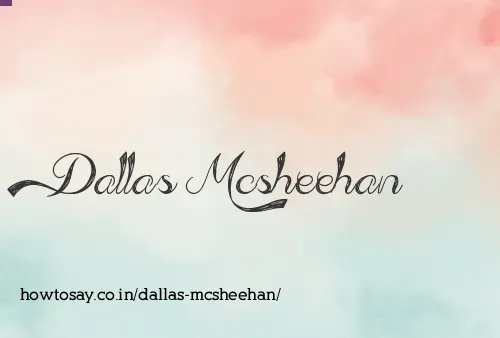 Dallas Mcsheehan