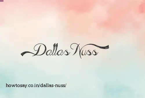 Dallas Nuss