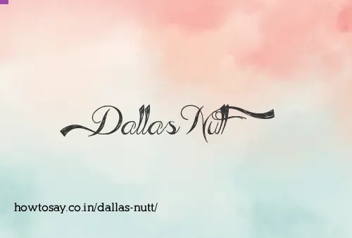 Dallas Nutt