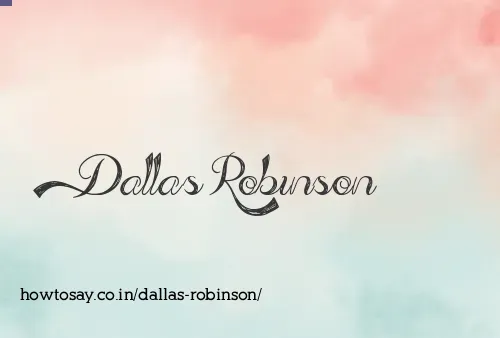 Dallas Robinson