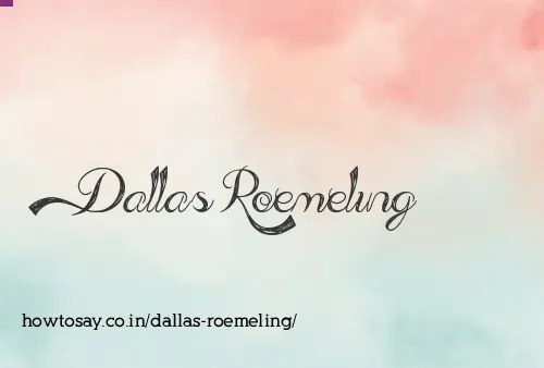 Dallas Roemeling