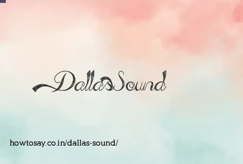 Dallas Sound