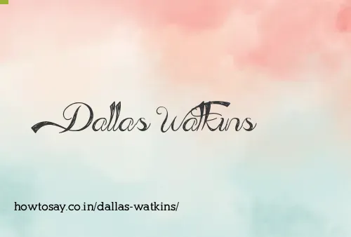 Dallas Watkins
